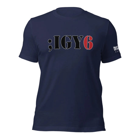 30.99 I Got Your Six Unisex T-shirt WarTex Apparel Navy-4XL