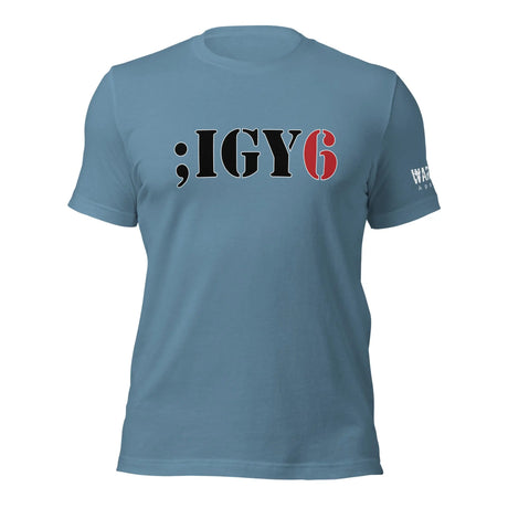 30.99 I Got Your Six Unisex T-shirt WarTex Apparel Steel-Blue-4XL