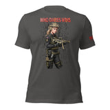 29.99 United Kingdom Psyops Unisex T-shirt WarTex Apparel Asphalt-4XL